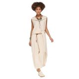 Minası Butik LAMANTE ASİMETRİK KESİM KEMERLİ ETEK