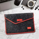 Minbag Aba Laptop Kılıfı 15 Inç Gri Kırmızı - Koyu Gri