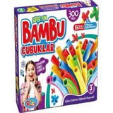 Mindarea Bambu Çubuk Eğlenceli Pratik Bambu Çubuklar Akıl Zeka Strateji Pratik Kutu Oyunu