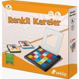 Mindarea Renkli Kareler Zeka Akıl Rubik Strateji Aile Oyunu Oyuncak