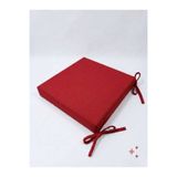 MİNDERHAN SANDALYE MİNDERİ FERMUARLI SU GEÇİRMEZ KETEN DUCK KUMAŞ 40*40 CM 5 CM SÜNGER