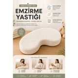 Minderra Bebek Emzirme Yastığı & Minderi – Anne İçin Ergonomik Destek Minderi Leke Tutmaz