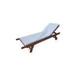 MİNDERSAN Solmazlık Garantili Akrilik Krem Şezlong Minderi 180-55-5 Cm