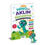 Mindino Yayınları 5-6 Yaş Mino ile Aklım Güçleniyor | Okul Öncesi Bilişsel Beceri Geliştiren Etkinlik Kitabı | Dikkat, Görsel Algı, Mantık ve Problem Çözme | Okul Öncesi Etkinlik Kitabı