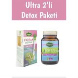 Mindivan 2'li Detox Bitki Çayı Paketi Lepi Form ve Stick Çay - French Press
