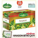 Mindivan Anason Bitki Çayı 20 Li Süzen Poşet