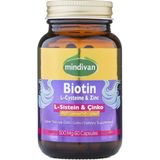 Mindivan Biotin&l-Sistein&çinko 60 Kapsül 500MG (2 Adet)