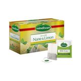 Mindivan Nane Limon Aromalı Zencefilli Karışık Bitki Çayı 20 li
