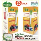 Mindivan Tropik Meyveli Stick Çay 20 Li