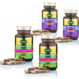 Mindivan Vitamin B12 - Ginkgo Bloba Ekstresi - L Arginin ve Biotin - L Sistein - Çinko Kapsül Seti x 2 Adet