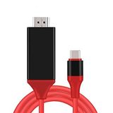 Mindorlen USB C - HDMI Kablosu 1,8 m 4K, USB-C HDMI Adaptörü MacBook Pro, iPad Air, ChromeBook, Surface Book, Galaxy S20 S22 ve Daha Fazlası için HDMI USBC Konnektörü