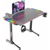 Mınds T Desıgn TM-T-1060-RGB Karbon Fiber E-Spor Oyuncu Masası - belirtilmemiş