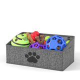 Mindspace Köpek Oyuncak Kutusu Organizatör - Köpek Oyuncak Depolama için Köpek Oyuncak Kutusu, Evcil Hayvan Depolama için Köpek Oyuncak Sepeti - Köpek Oyuncak Sepeti, Köpek Oyuncak Sandığı - Açık