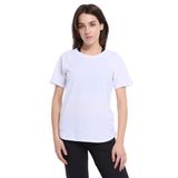 Mine Kadın Beyaz Günlük Stil T-Shirt 25YK018-BYZ