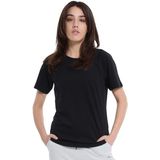 Mine Kadın Siyah Günlük Stil T-Shirt 25YK018-SYH - XS