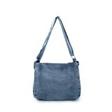 minebag Postacı Denim Kadın Çapraz Çanta Ruby Mavi