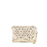 minebag Yıldız Dikişli Clutch Star Kadın Çanta Gold Rugan