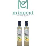 Minecal Ananas Sirkesi 2x500 ml – Katkısız Doğal | Şekersiz | Koruyucu İçermez - 1 lt