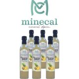Minecal Ananas Sirkesi 6x500 ml – Katkısız Doğal | Şekersiz | Koruyucu İçermez - 3 lt