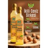 Minecal Ceviz Sirkesi %100 Katkısız 2'li Set (Doğal Fermente)