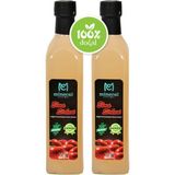 Minecal Elma Sirkesi 2x500 ml – Katkısız Doğal | Şekersiz | Koruyucu İçermez - 1 lt