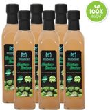 Minecal Enginarlı Elma Sirkesi 6x500 ml – Katkısız Doğal | Şekersiz | Koruyucu İçermez - 3 lt