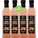 Minecal Ev Yapımı Katkısız Ceviz Sirkesi 500 ml x 4 Lü - 2 lt
