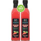Minecal Gilaburu Sirkesi 2x500 ml – Katkısız Doğal | Şekersiz | Koruyucu İçermez - 1 lt