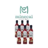 Minecal Gül Sirkesi 6x500 ml – %100 Katkısız Doğal | Şekersiz | Koruyucu Içermez