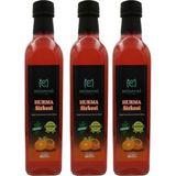 Minecal Hurma Sirkesi 3x500 ml – Katkısız Doğal | Şekersiz | Koruyucu İçermez - 1,5 lt