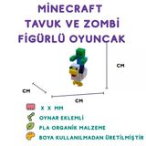 Minecraf Tavuk Zombi -Minyatür Oyuncak