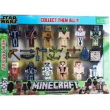 Minecraft 23 Parça Aksesuarlı Star Wars Serisi Oyuncak Minecraft