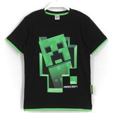 Minecraft 3D Creeper Baskılı Erkek Çocuk T-Shirt 5 - 13 Yaş Siyah Türkiye Üretimi - 5 - 6 Yaş