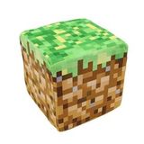Minecraft Çim Blok Küp Yastık Minder Peluş Oyuncak 10CM