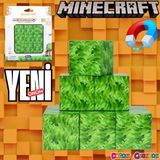 Minecraft Çimen Desenli Blok Manyetik Lego Minecraft Manyetik Lego Minecraft Lego Megacraft Lego Seti Megnetic Blocks