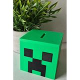 Minecraft Creeper Tasarımlı Kumbara