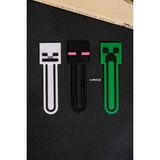Minecraft Enderman Creeper ve Skeleton Kitap Ayracı Seti (3'lü)