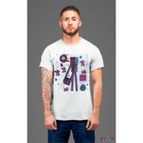 Minecraft Enderman Karakter Oyun Game Unisex Tişört T-Shirt - Beyaz