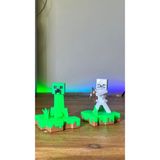Minecraft Iskelet ve Creeper Ada Hediyelik Figür