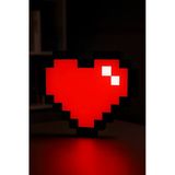 Minecraft Kalp Tasarımlı Gece Lambası Dekoratif Aydınlatma