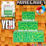 Minecraft Karlı Çimen Desenli Blok Manyetik Lego Minecraft Manyetik Lego Minecraft Lego Megnetic Blocks