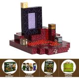 Minecraft Manyetik Portal Temalı Blok Oyuncak - 128 Parça - Standart