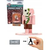 Minecraft Metal Döküm Die - Cast Mini Figür - Zombified Piglin - 4 cm - Renkli