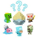 Minecraft Mini Mode Spawn Egg Sürpriz Figür Paketi HXT64 - Kahverengi-Sarı
