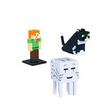 Minecraft Model 1 3d Toppeez 3'lü Figür Oyuncak Seti Mc2220
