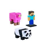 Minecraft Model 3 3d Toppeez 3'lü Figür Oyuncak Seti Mc2220