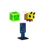Minecraft Model 4 3d Toppeez 3'lü Figür Oyuncak Seti Mc2220