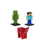 Minecraft Model 5 3d Toppeez 3'lü Figür Oyuncak Seti Mc2220