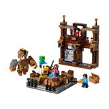 Minecraft Orman Malikanesi Dövüş Ringi 21272-10 Yaş Üzeri Kız ve Erkek Çocuklar Için Tavuk Jokey ve Duruşu Ayarlanabilir Büyük Domuz Minifigürleri Içeren Yaratıcı Oyuncak Yapım Seti (491 Parça) - 0 - Siyah