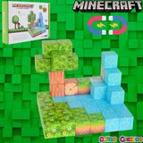Minecraft Orman Temalı 47 Parça Manyetik Lego Minecraft Manyetik Lego Minecraft Lego Megnetic Blocks